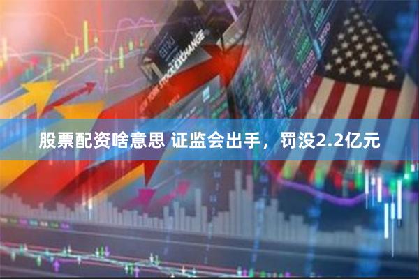 股票配资啥意思 证监会出手，罚没2.2亿元