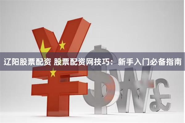 辽阳股票配资 股票配资网技巧：新手入门必备指南